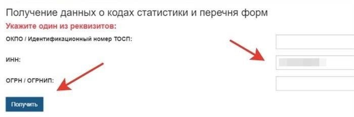 Проверка ссылок РОССТАТ на основе идентификатора НДС