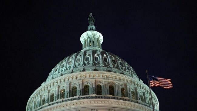 Здание Капитолия США в Вашингтоне.