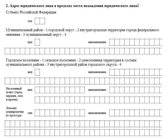 Как компания меняет адрес и заполняет новую форму R13014