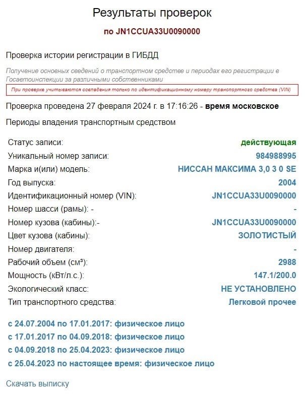 Если автомобиль зарегистрирован в пробках, проконтролируйте результаты.