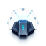 A professional and modern illustration representing quality and reliability in technology, featuring a sleek, high-tech device with glowing blue indicators, surrounded by subtle geometric patterns symbolizing precision and trust, on a clean white background with soft shadows, minimalistic design, corporate aesthetic