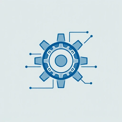 A professional and modern illustration representing quality and reliability in engineering or technology, featuring clean lines, subtle blue and gray tones, abstract geometric shapes suggesting precision machinery or circuitry, a sense of stability and trust, no text or logos, minimalist design, high detail, suitable for a corporate or educational context