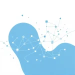 A modern, minimalist illustration representing trends in the tuvpoliteh sector, featuring abstract data flows, interconnected nodes, and subtle geometric patterns symbolizing innovation and digital transformation, with a clean, professional color palette of blues and grays, no text or labels